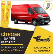Resim Citroen Jumper Muz Silecek Takımı 2007-2017 İnwells Inwells
