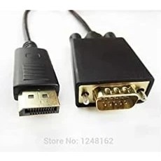 Resim AyrStore 1.8 Metre Display Port To VGA Display VGA Kablo Displayport VGA Kablo 