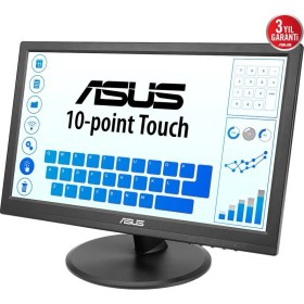 Resim Asus VT169HE 15.6&amp;quot; 5ms, 60Hz, Dokunmatik, Hdmı, D-Sub, Düşük Mavi Işık, Freesync, IPS Panel Monitör 