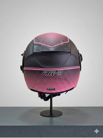 Resim Free-M FREEM MAT PEMBE-SİYAH GÜNEŞ VİZÖRLÜ ECE R 22.06 SERTİFİKALI AÇIK YARIM KASK 