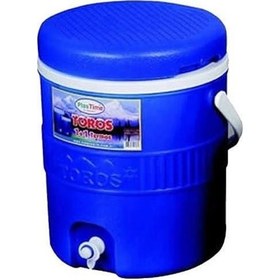 Resim Soğuk Su Termosu 6 Litre Musluklu Piknik Kamp Termos 