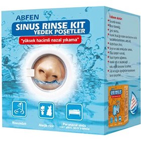 Resim Abfen Sinus Rinse Kit 50 Yedek Poşet 