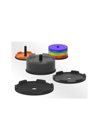 Resim Opencart İstiflenebilir Bardak Altlıkları Sadece Plastik Aparattır 