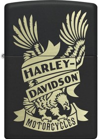 Resim Zippo Çakmak 49826-094894 218 Harley Davidson 