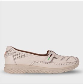 Resim Forelli 29429-g Elena Bej Kadın Hakiki Deri Ayakkabı Bej 