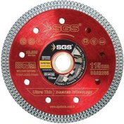Resim SGS Öztürk SGS Turbo Elmas Hassas İnce Seramik Fayans Kesici 180mm 