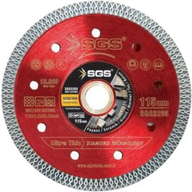 Resim SGS Öztürk SGS Turbo Elmas Hassas İnce Seramik Fayans Kesici 180mm 