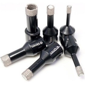 Resim Kosona M14 Uçlu 12mm Elmas Burgu: Mermer, Granit, Porselen Çimento Delme Aleti - Keskin Ve Dayanıklı 