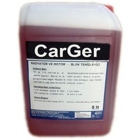 Resim Carger Radyatör Ve Motor Blok Temizleme 5 Litre 