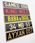 Resim Dekor Plaka, Metal Kabartma Plaka 