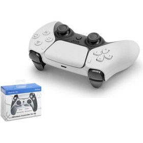 Resim Nodar Nd500a Ps4 Uyumlu Kablosuz Gamepad Oyun Kolu - Beyaz 