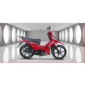 Resim Kuba Ege 50 cc Motorsiklet Kırmızı 