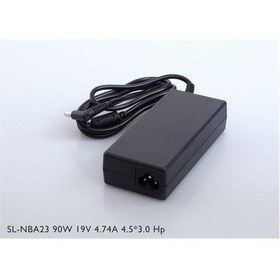 Resim S-link SL-NBA23 90W 19V 4.74A 4.5-3.0 Hp Notebook Standart Adaptör 