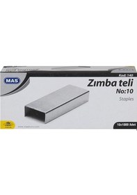 Resim Mas No 10 Beyaz Zımba Teli 