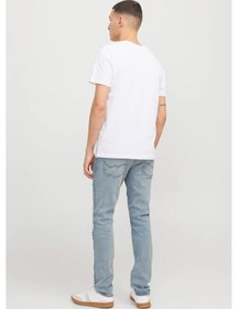 Resim Jack & Jones Jjiglenn Erkek Jeans Mavi 