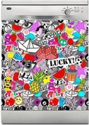 Resim Makinesi Sticker Kaplama Beyaz Eşya Kaplama Lucky 