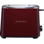 Resim Vestel Retro Bordo Ekmek Kızartma Makinesi 