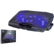 Resim HADRON Hd2008 Notebook Soğutucu Ledli 4 Fanlı Yükseklik Kademeli 