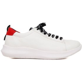 Resim Bueno Shoes Beyaz Deri Erkek Spor Ayakkabı 01mr8504 