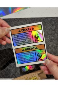 Resim Bay Etiket HLG41 Uyumlu Hologram Motoruma Dokunma Takip Cihazı Var İkili Set 