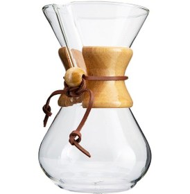 Resim Jumbo Glory Cam Kahve Demleme Ekipmanı 1500 Ml Şeffaf 