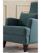 Resim Rabi Kana Serisi Berjer Turkuaz 