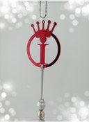 Resim Çift Taraflı Ayna İ Yazılı Ayna Pleksi Araba Dikiz Aynası Süsü 