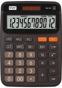 Resim Hesap Makinesi Masaüstü 12 Hane Hm-185 Bn Kahverengi Diğer 