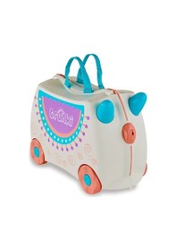 Resim Trunki Çocuk Bavulu - Lama Lola Çok Renkli 