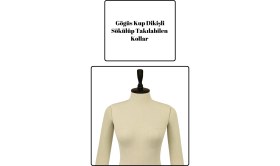 Resim Manken İstanbul 38 Beden Yüksek Kalite Döküm Ayak Kollu Fransız Profesyonel Prova Mankeni Terzi Mankeni 