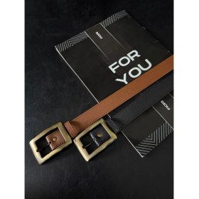 Resim Fiori 2'li Antik Kare Gold Tokalı Kadın Pantolon Kemeri, Ceket Kemeri, Elbise Kemeri, Gömlek Kemeri 
