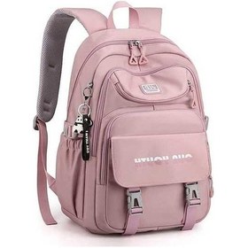 Resim Luckydog Su Geçirmez Kadın Okul Moda Sırt Çantası, Dizüstü Bilgisayar Sırt Çantaları, Panda Süsü Pembe-415 Çok Renkli Çok renkli 