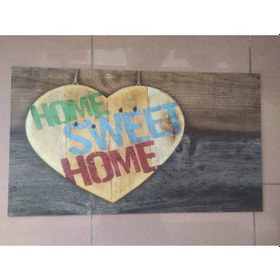 Resim Dijital Baskılı Kapı Önü Daire Paspası Kauçuk Tabanlı 39*69 Cm A1 