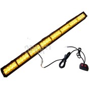 Resim FESAN Oto Kurtarıcı + Iş Makinası Çakar Lamba 32 Led 90x4 Cm Sarı 5 Fonksiyonlu 