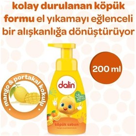 Resim Köpük Sabun Mango Ve Portakal Kokulu 200 Ml 