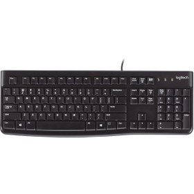 Resim logitech K120 920-002505 Türkçe Q Kablolu Usb Klavye 