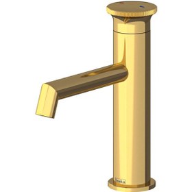 Resim Teska E 5517 Arte Leo S Lavabo Bataryası Altın 