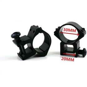 Resim -30mm /25.4mm Dürbün Bağlama Aparat 