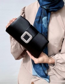 Resim Çanta Trend Kadın Özel Günlük Portföy Clutch Çanta (25*14 cm) 