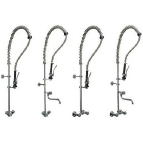 Resim Option Mix Tam Endüstriyel Evye Ön Yıkama Batarya - Yüksek Çift Ç 