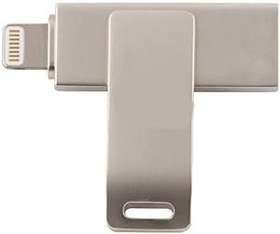 Resim 128 GB iPhone 12 Serisi ile uyumlu Lightning & USB Flash Bellek 