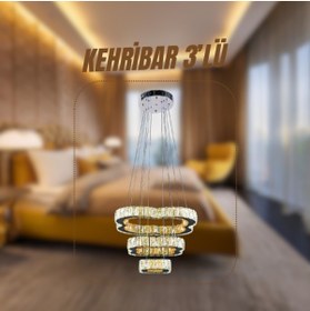 Resim SEZDİK LİGHTİNG KEHRİBAR 3 LÜ 