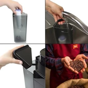 Resim Caffeo Passione Tam Otomatik Kahve Makinesi Gümüş 