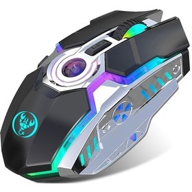 Resim Novahub Hxsj T30 Kablosuz Rgb Oyun Faresi 2400dpi, 2.4g, Şarj Edilebilir, 7 Tuşlu 001 001 
