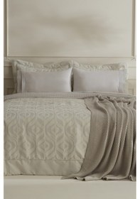 Resim Karaca Home Bride Coll Elina 8 Parça Çeyiz Seti Ekru Ekru 