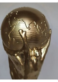 Resim Fifa Worldcup Fifa Dünya Kupası Biblo Altın 25 CM Katar Dünya Kup Altın 