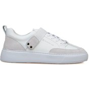 Resim Hammer Jack Bonde Hakiki Deri Beyaz Kadın Spor Ayakkabı 102 23515-z-beyaz Beyaz 