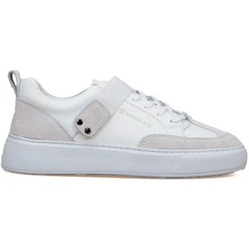 Resim Hammer Jack Bonde Hakiki Deri Beyaz Kadın Spor Ayakkabı 102 23515-z-beyaz Beyaz 