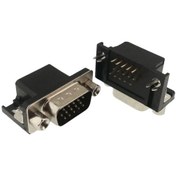 Resim 15 Pin 3 Sıra 90' Pcb Tip Erkek D-sub Konnektör 5 Adet 