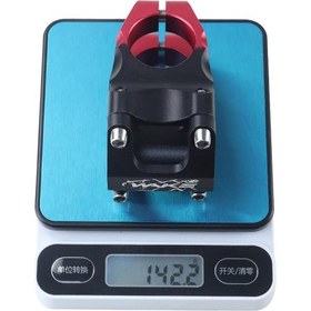 Resim Wake Alüminyum Gri / Mor 31.8 50mm Kısa Gidon Boğazı Mor 